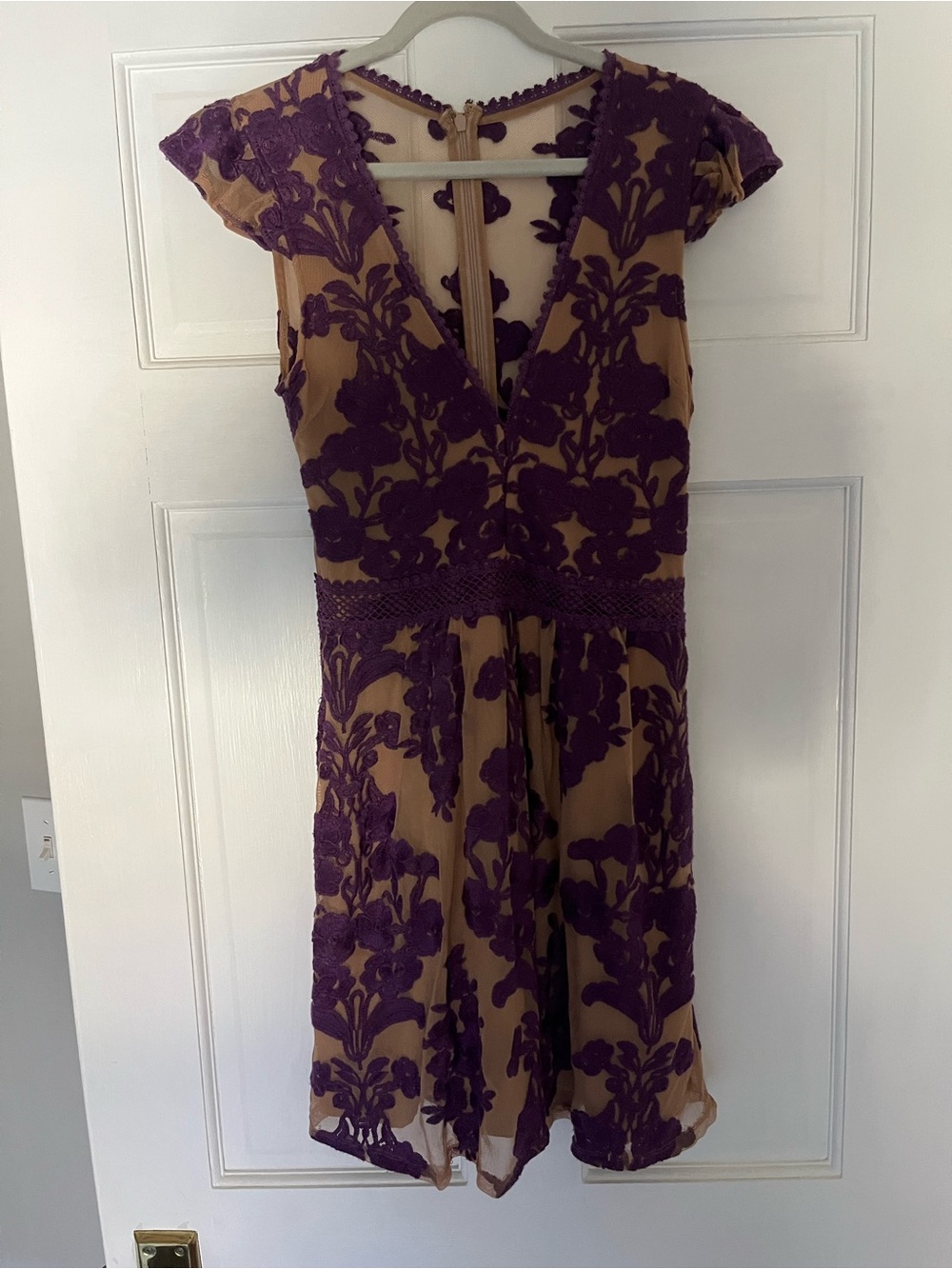 Free People For Love & Lemons Temecula Fit and Flare Mini Dress - Small